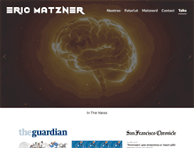 Tablet Screenshot of ericmatzner.com
